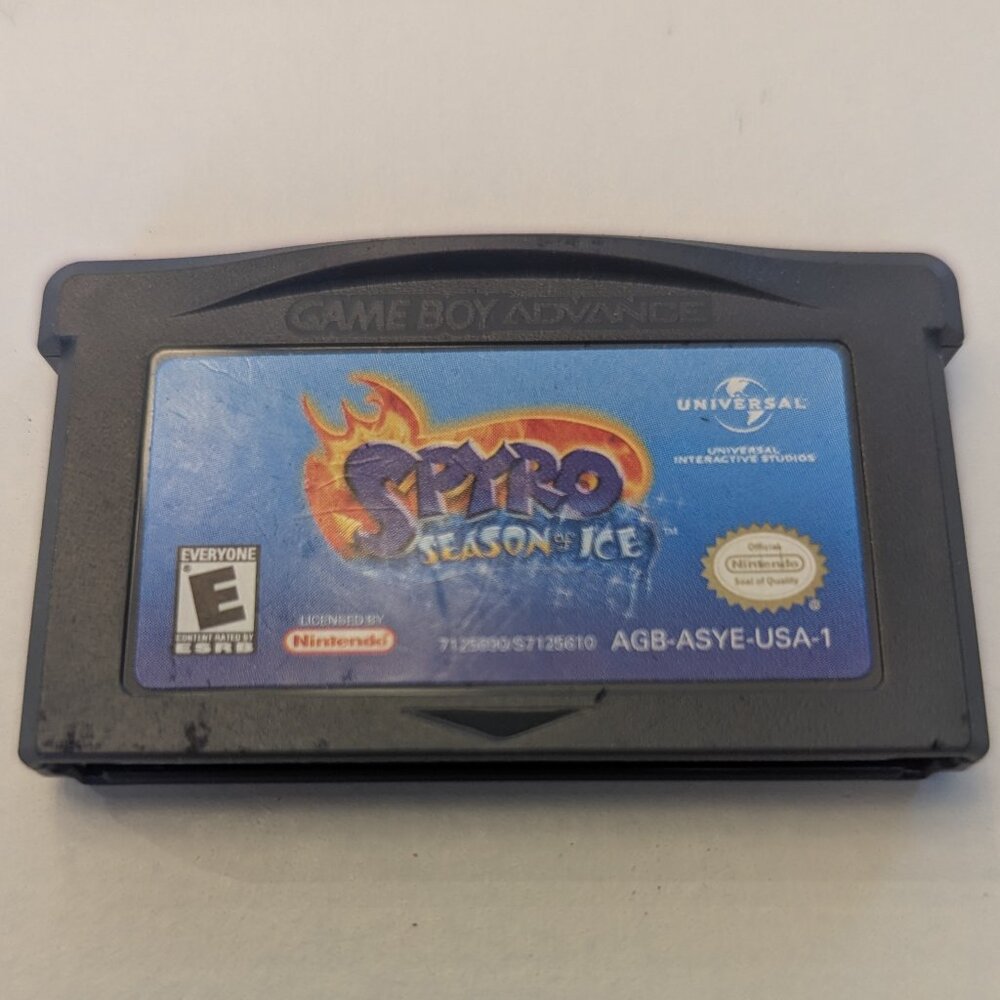 Nintendo Spyro: Season of Ice – GBA Cartridge  Authentic Tested Game Boy Advance